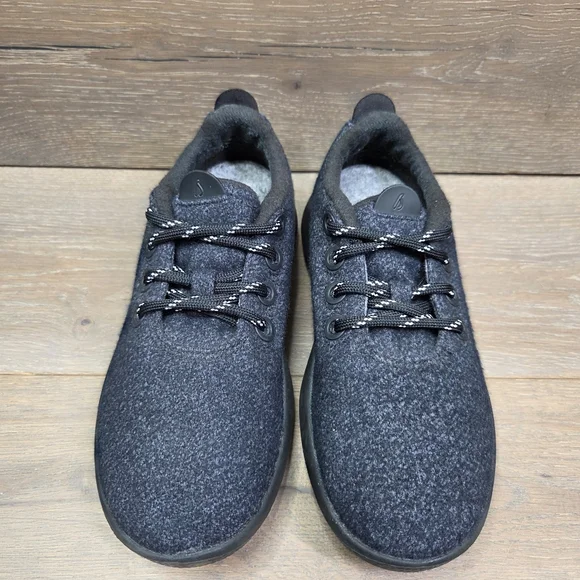 Allbirds Woolrunner Women's Dark Gray Sneakers Merino Wool - Picture 4 of 14